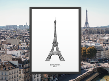 Load image into Gallery viewer, Poster Eiffel Tower, Paris