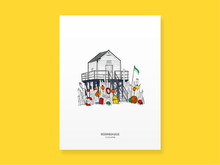 Afbeelding in Gallery-weergave laden, Poster Reddingshuisje, Vlieland