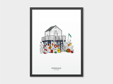 Afbeelding in Gallery-weergave laden, Poster Reddingshuisje, Vlieland