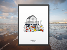 Afbeelding in Gallery-weergave laden, Poster Reddingshuisje, Vlieland