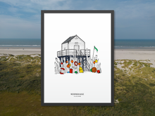 Afbeelding in Gallery-weergave laden, Poster Reddingshuisje, Vlieland