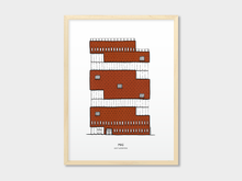 Afbeelding in Gallery-weergave laden, Poster MAS, Antwerpen