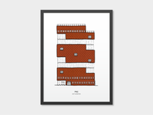 Afbeelding in Gallery-weergave laden, Poster MAS, Antwerpen