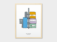 Afbeelding in Gallery-weergave laden, Poster Wall House #2, Groningen