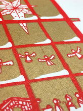 Afbeelding in Gallery-weergave laden, Risoprint | Kerstkaart Engeltjes (set van 5, incl. envelop)