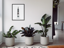 Load image into Gallery viewer, Poster Amersfoort, Onze Lieve Vrouwetoren 'Lange Jan'