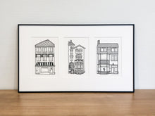 Load image into Gallery viewer, Tryptich Houseportrait