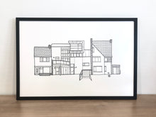 Load image into Gallery viewer, Tryptich Houseportrait