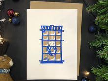 Afbeelding in Gallery-weergave laden, Risoprint | Kerstkaart Kerstkrans (set van 5, incl. envelop)