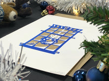 Afbeelding in Gallery-weergave laden, Risoprint | Kerstkaart Kerstkrans (set van 5, incl. envelop)