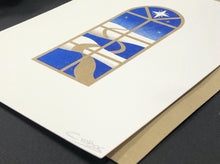 Afbeelding in Gallery-weergave laden, Risoprint | Kerstkaart Ster (set van 5, incl. envelop)