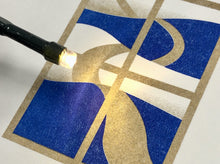 Afbeelding in Gallery-weergave laden, Risoprint | Kerstkaart Ster (set van 5, incl. envelop)