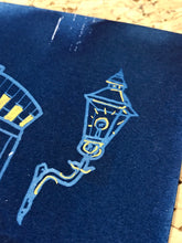 Afbeelding in Gallery-weergave laden, Blauwdruk/Cyanotype Kerstkaart A6
