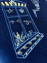 Afbeelding in Gallery-weergave laden, Blauwdruk/Cyanotype Kerstkaart A6