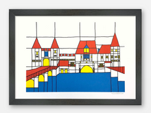 Load image into Gallery viewer, Screenprint Amersfoort, Koppelpoort A4