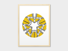 Afbeelding in Gallery-weergave laden, Poster Rotterdam, Kubuswoningen (cirkel)