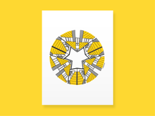 Afbeelding in Gallery-weergave laden, Poster Rotterdam, Kubuswoningen (cirkel)