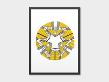 Afbeelding in Gallery-weergave laden, Poster Rotterdam, Kubuswoningen (cirkel)