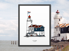 Afbeelding in Gallery-weergave laden, Vuurtoren Marken, Het Paard