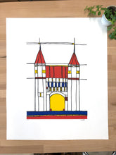 Load image into Gallery viewer, Screenprint Amersfoort, Koppelpoort A4