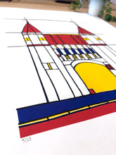 Load image into Gallery viewer, Screenprint Amersfoort, Koppelpoort A4