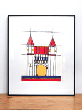 Load image into Gallery viewer, Screenprint Amersfoort, Koppelpoort A4