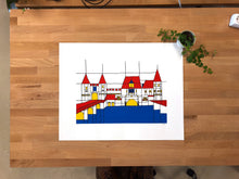 Load image into Gallery viewer, Screenprint Amersfoort, Koppelpoort A4