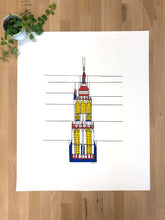 Load image into Gallery viewer, Screenprint Amersfoort, Koppelpoort A4