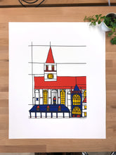Load image into Gallery viewer, Screenprint Amersfoort, Koppelpoort A4