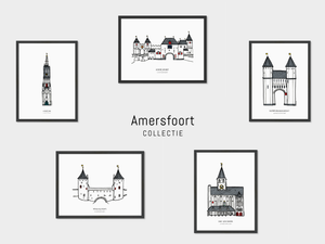 Poster Amersfoort, Sint-Joriskerk