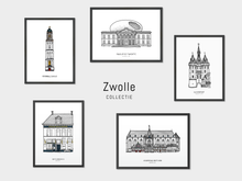 Load image into Gallery viewer, Poster Zwolle, Sassenpoort
