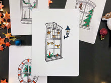 Load image into Gallery viewer, Christmas Card Windows (set of 4)
