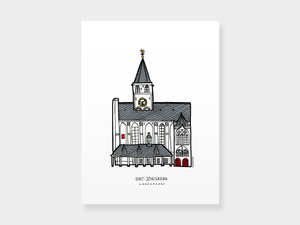 Poster Amersfoort, Sint-Joriskerk